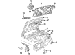 Jeep Cherokee Emblem Diagram - 55155132
