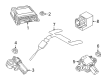 Jeep Air Bag Control Module Diagram - 68267986AB