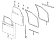 Chrysler Door Seal Diagram - 5065991AE