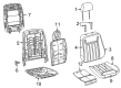 Dodge Charger Seat Cushion Diagram - 68159301AA