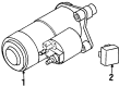 Dodge Stratus Starter Motor Diagram - R4609058