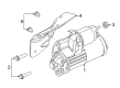 Jeep Wrangler Starter Motor Diagram - 56029852AB