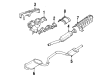 Chrysler Sebring Tail Pipe Diagram - 5278217