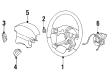 Chrysler 300M Steering Wheel Diagram - LK701FK