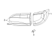 Chrysler Back Up Light Diagram - 68228941AF