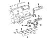 Jeep Grand Cherokee Ashtray Diagram - 55115121