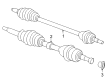 Chrysler Sebring Axle Shaft Diagram - 5085185AF