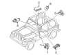 Jeep Air Bag Control Module Diagram - 68031601AC
