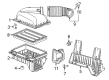 Ram 2500 Air Filter Box Diagram - 68292879AA