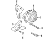 Chrysler Sebring Alternator Bracket Diagram - 4668034