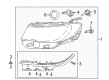 2018 Jeep Compass Headlight Diagram - 55112706AF