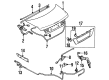 Chrysler Trunk Lid Latch Diagram - 5139037AA