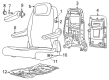 Dodge Grand Caravan Armrest Diagram - 1LC031D5AA