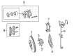 2007 Chrysler 300 Brake Pad Diagram - 1BP00322AB