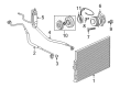 Jeep A/C Service Cap Diagram - 5073295AA