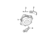 2007 Chrysler PT Cruiser Alternator Diagram - 5033343AA