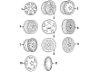 Chrysler LeBaron Wheel Cover Diagram - JJ64KD2