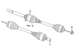 Dodge Charger Daytona Axle Shaft Diagram - 68615960AC