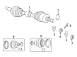 Jeep Axle Shaft Diagram - 52123871AB