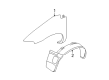 Chrysler Voyager Fender Diagram - 5018443AB