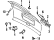 Chrysler Tailgate Lock Diagram - 4675776AB