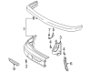 Dodge B2500 Bumper Diagram - 55076500