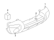 Jeep Air Deflector Diagram - 55157103AE