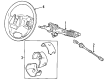 2002 Jeep Grand Cherokee Steering Wheel Diagram - 5HM231DVAD