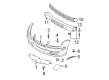Dodge Neon Bumper Diagram - 5080884AA