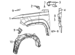Jeep Wagoneer Fender Diagram - 68419787AE