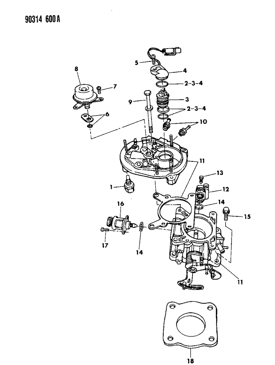 Mopar 4886525AA Throttle Body
