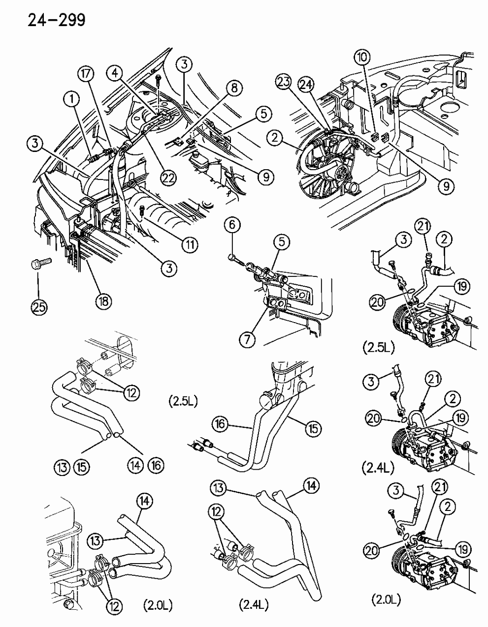 Mopar 4596736 Tube Assembly, Heater Mopar 4596736 Tube Assembly, Heater