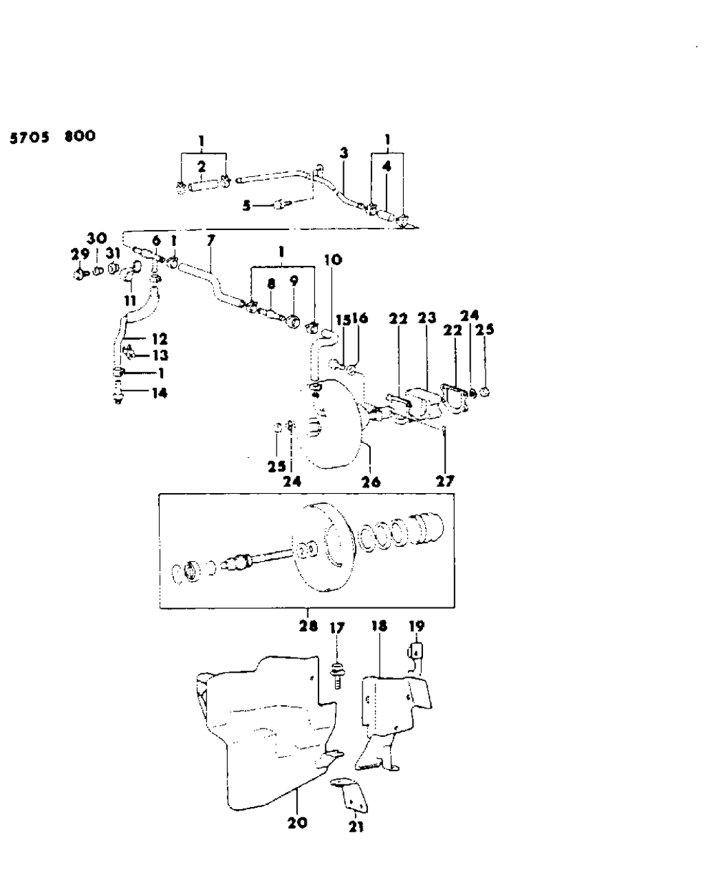 Mopar MF240027 Bolt And Washer (6X20)