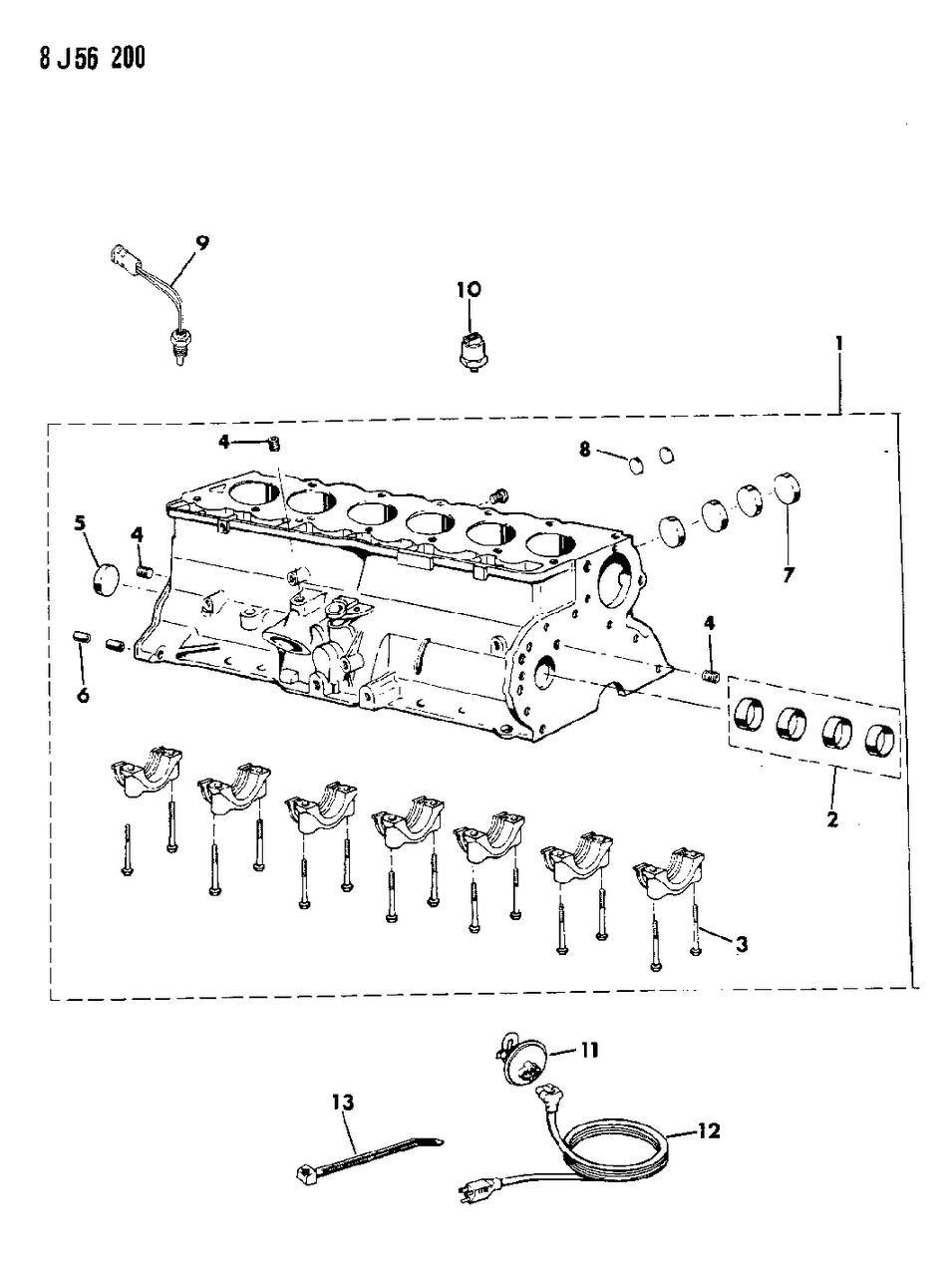 Mopar 83505110 Block, Engine
