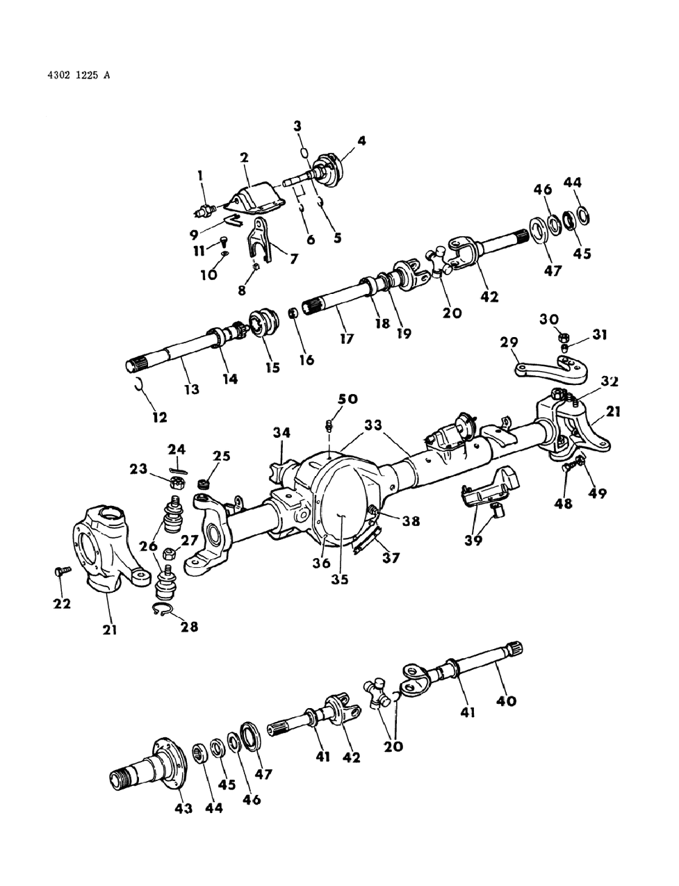 Mopar 4137744 Seal, Oil (Intermediate Shaft ) (Vendor #473814)