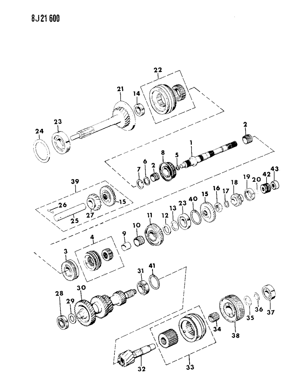 Mopar 83504410 Bearing, Roller Tapered