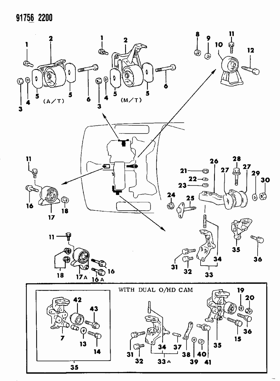Mopar MB309481 Bracket, Roll Stopper Front Automatic, Passenger Side
