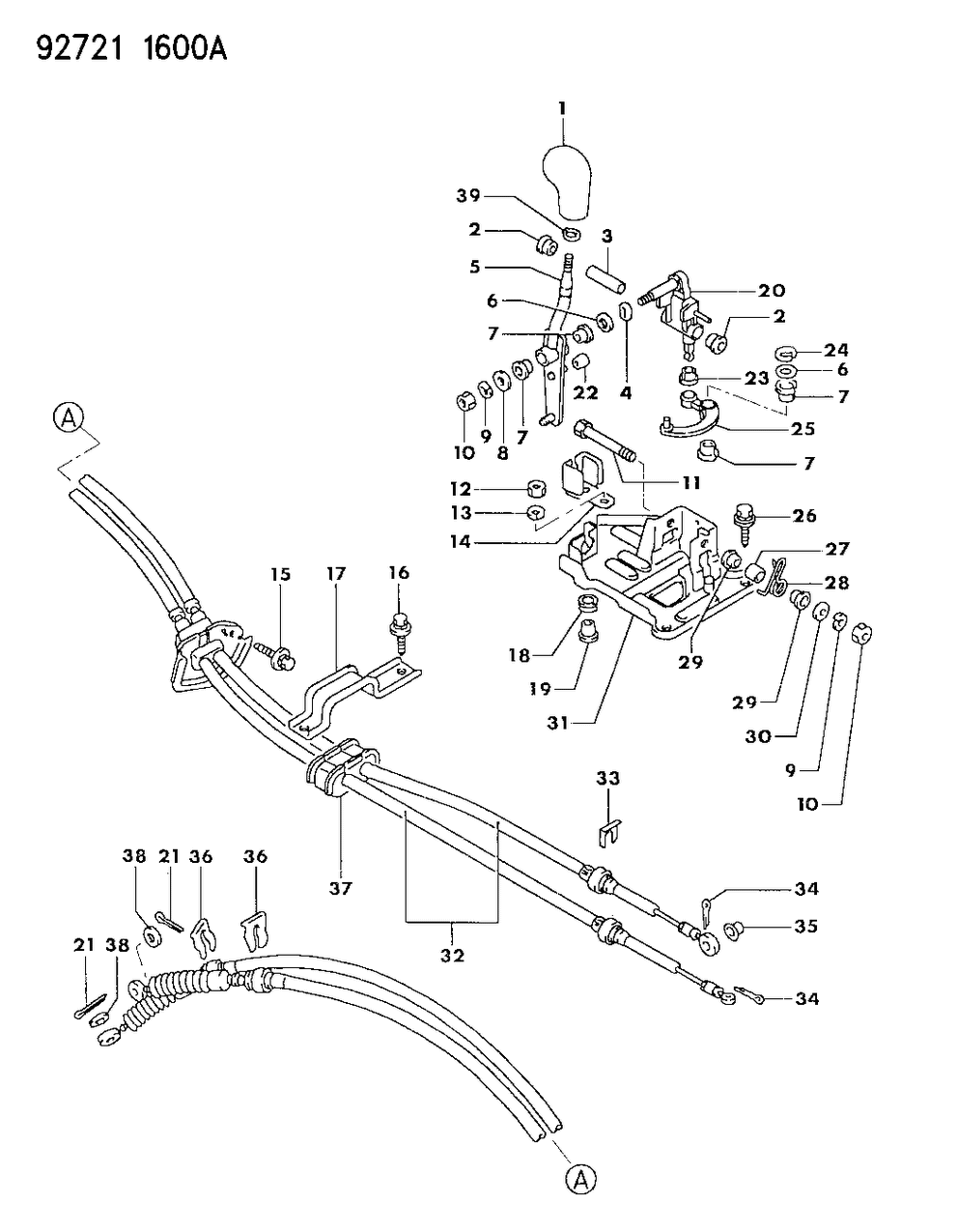 Mopar MF522409 Snap Ring, Gearshift Control Link , (12)