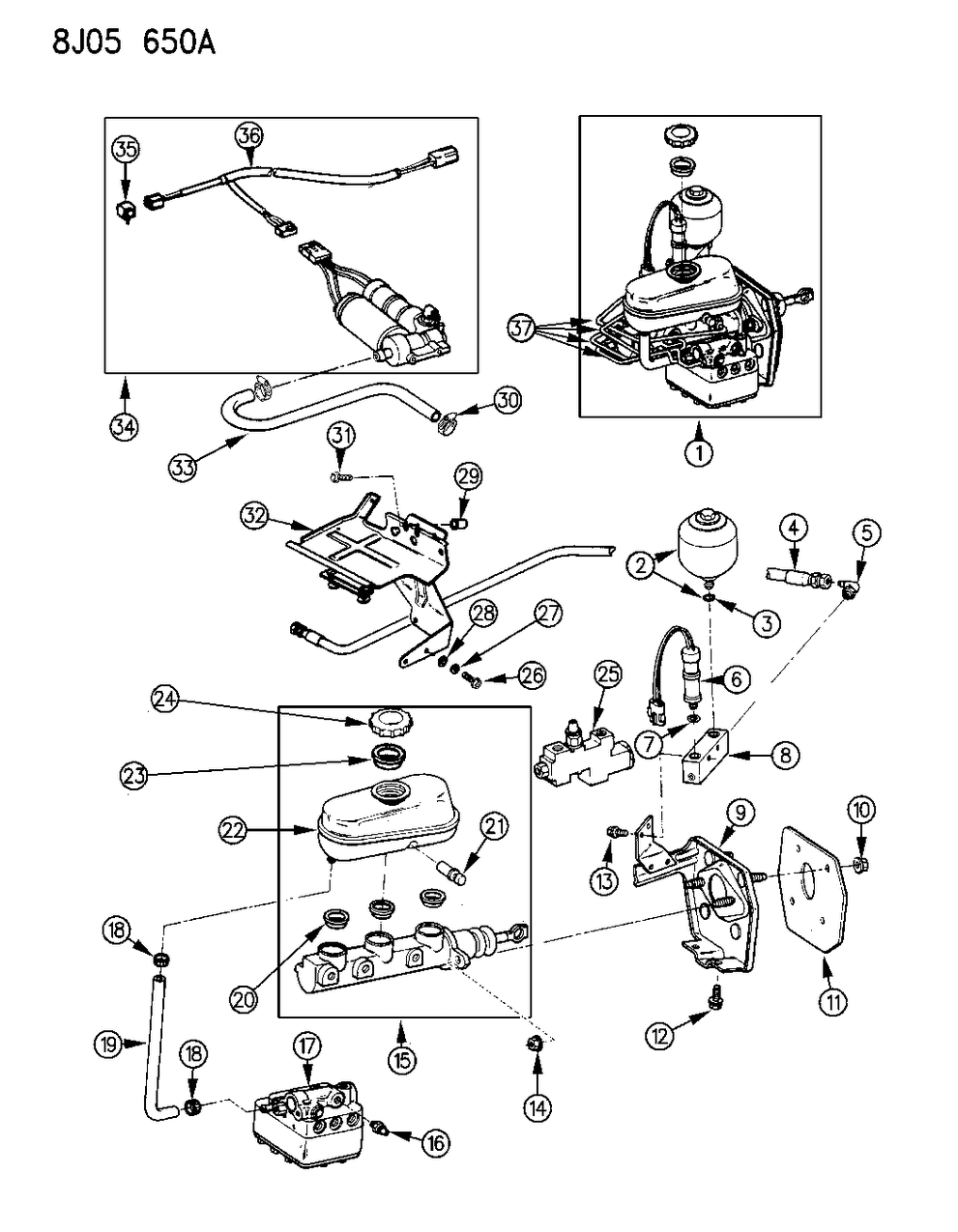 Mopar 4637642 Block, Accumulator