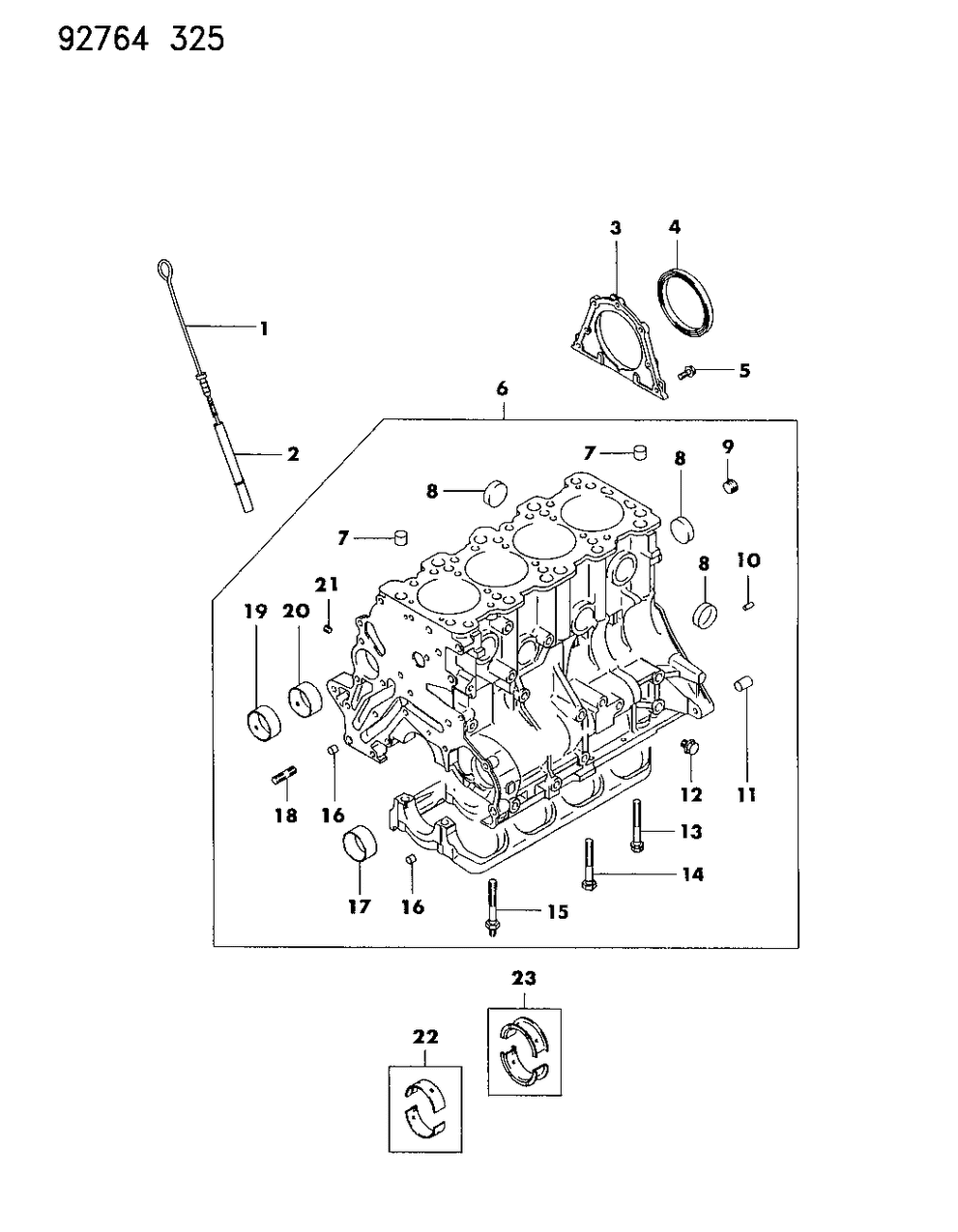 Mopar MD195915 Bearing, Thrust, Crankshaft
