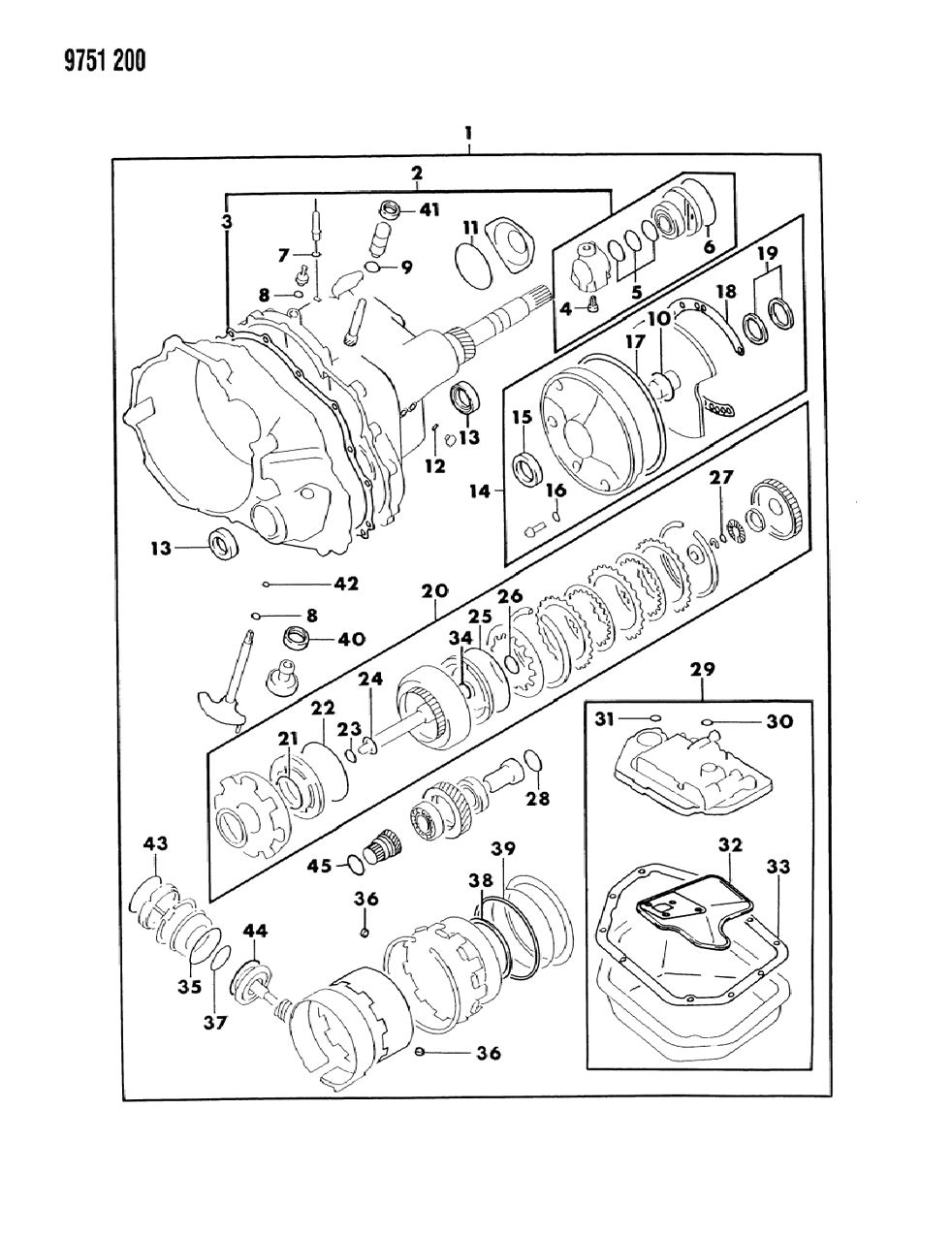 Mopar MD997723 Valve Body Package, Repair, Q, K Engine