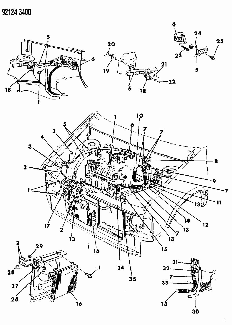 Mopar 5264472 Bracket, Suction And Liquid Line To Plenum Mopar 5264472 Bracket, Suction And Liquid Line To Plenum