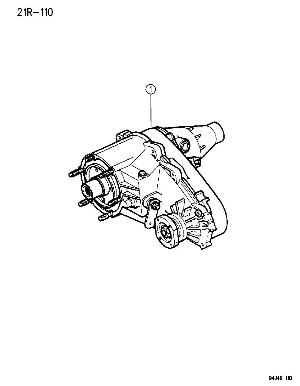 Mopar R2099212AB Transfer Case