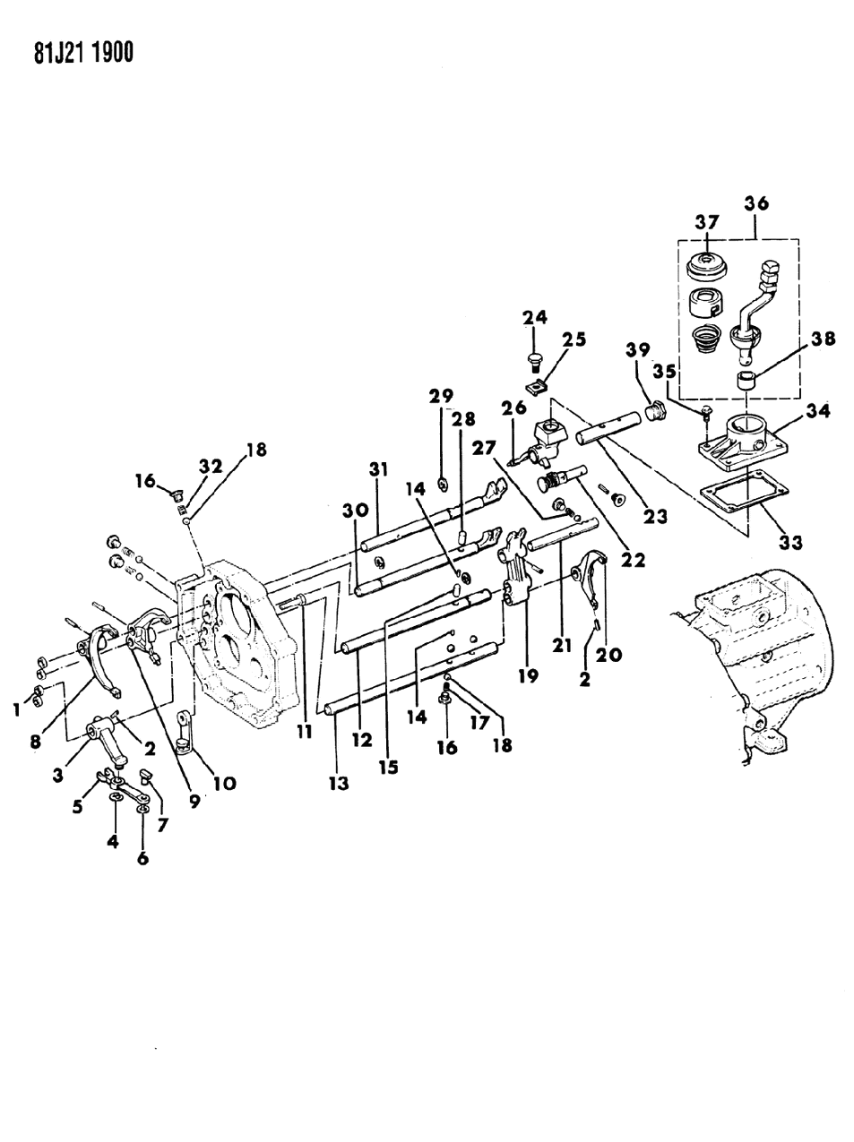 Mopar 83503553 Head, Reverse Shift, 3 Holes