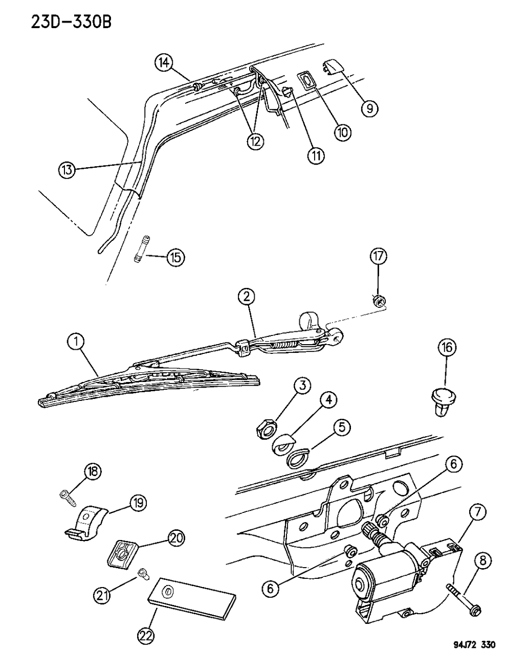 Mopar 55154622 Grommet Washer Tube, Rear
