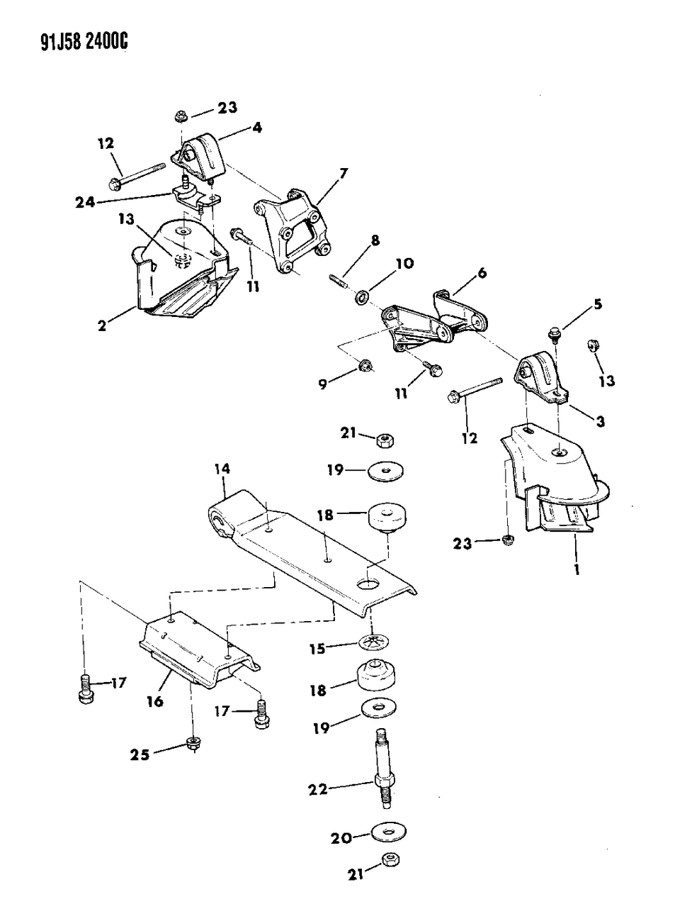 34202013 Mopar Nut And Washer