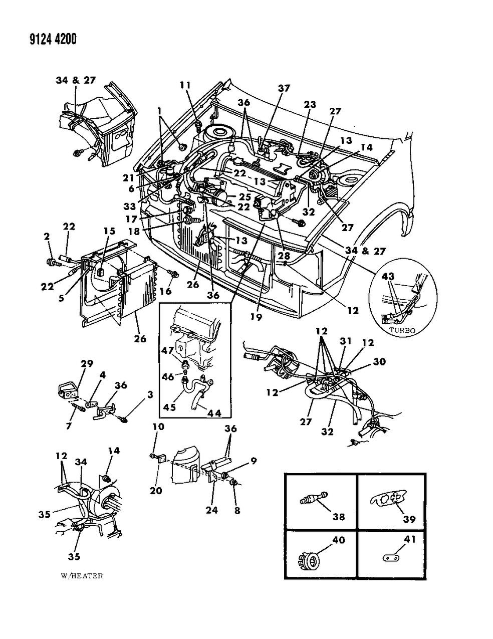 Mopar 4677093 Hose And Tube Assembly, Return And Bypass