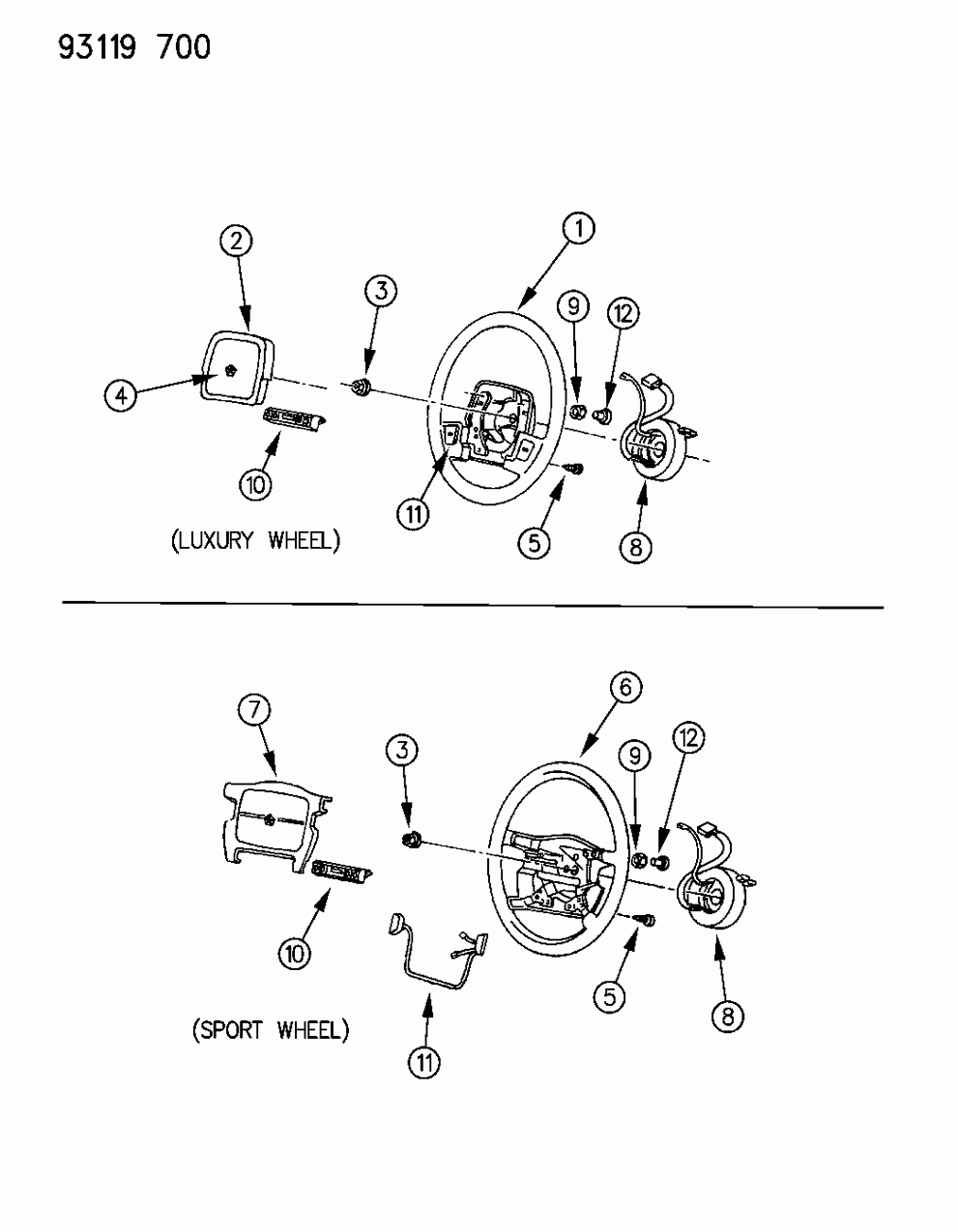 Mopar EL40MM6 Air Bag, Module (Sport)