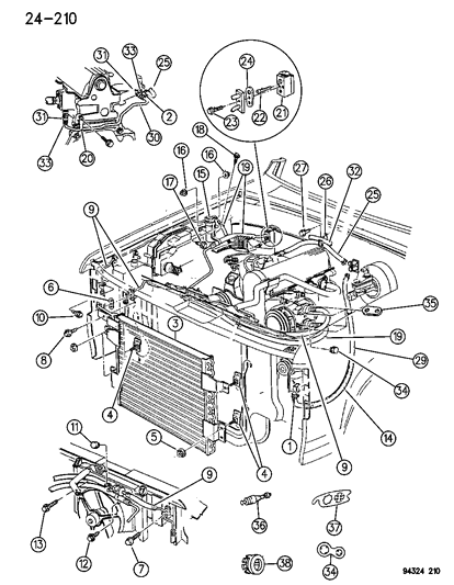 Hose Heater Supply Diagram for 55037629