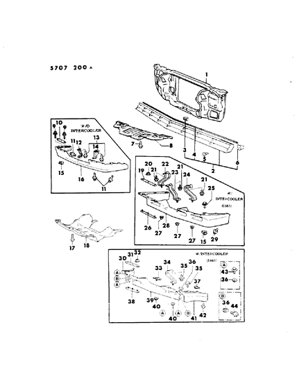 Nut, Spring (6A) Diagram for MS440191